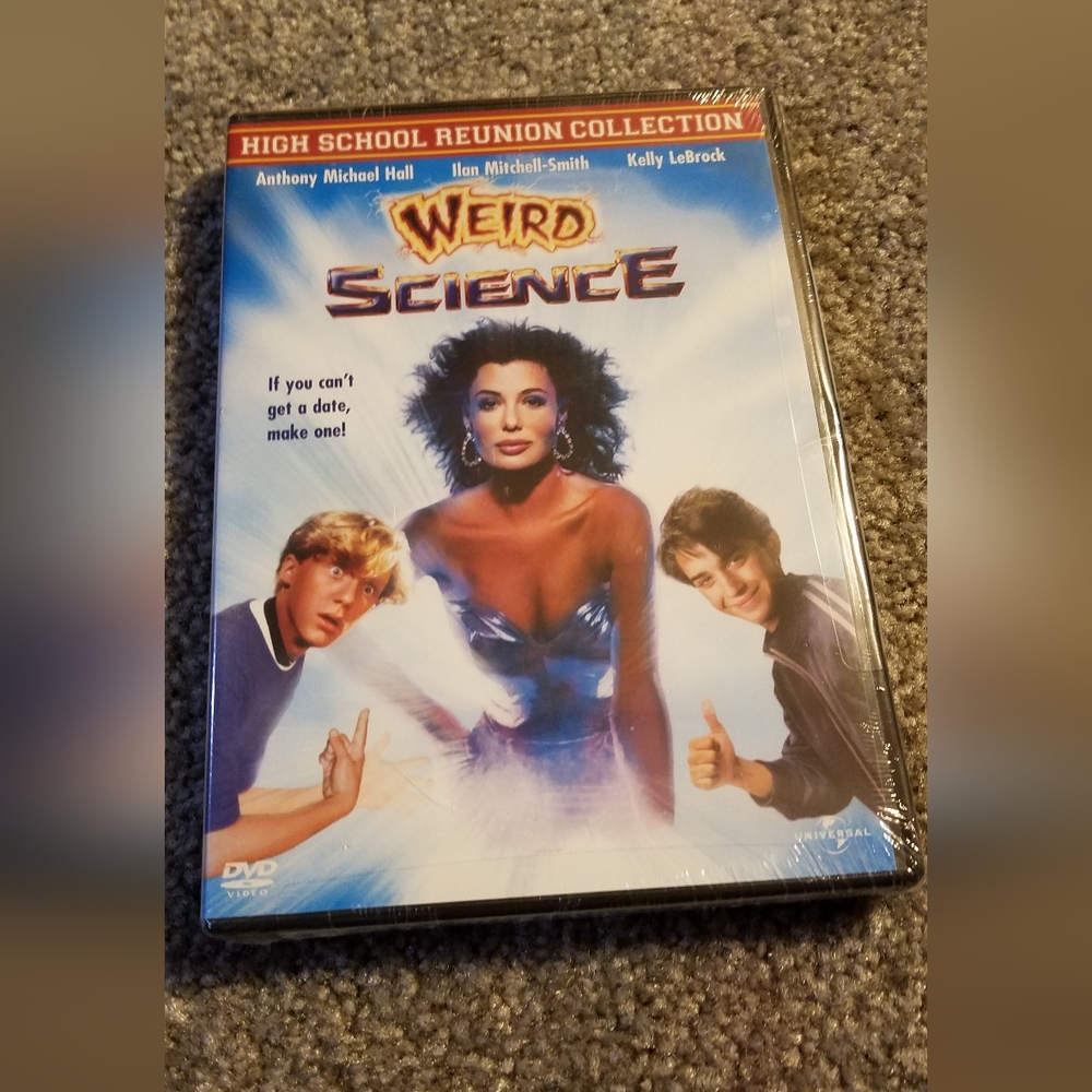 Wierd Science DVD, New in package